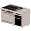 ESTUFA DELTA H6-GA | Estufa | 6 quemadores | Gratinador Horno Plancha | Gas | Charola Capta Escurrimientos | Restaurant Hotel Comedor| Cocina Alimentos Restaurant a y b Negocios Hospitales Preparación