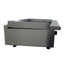 ESTUFA ASBER AEM-G24-B2-36-H | Estufa | 2 Quemadores | Plancha | Charola Anti Derrame | Parrilla | Gas | Acero Inoxidable | Gris | Cafetería Lonchería Bistró Bar | Parrilla Quemadores Plancha Charola Derrame Coccion Cocina Industriasl Fonda Negocios Lonches 36"