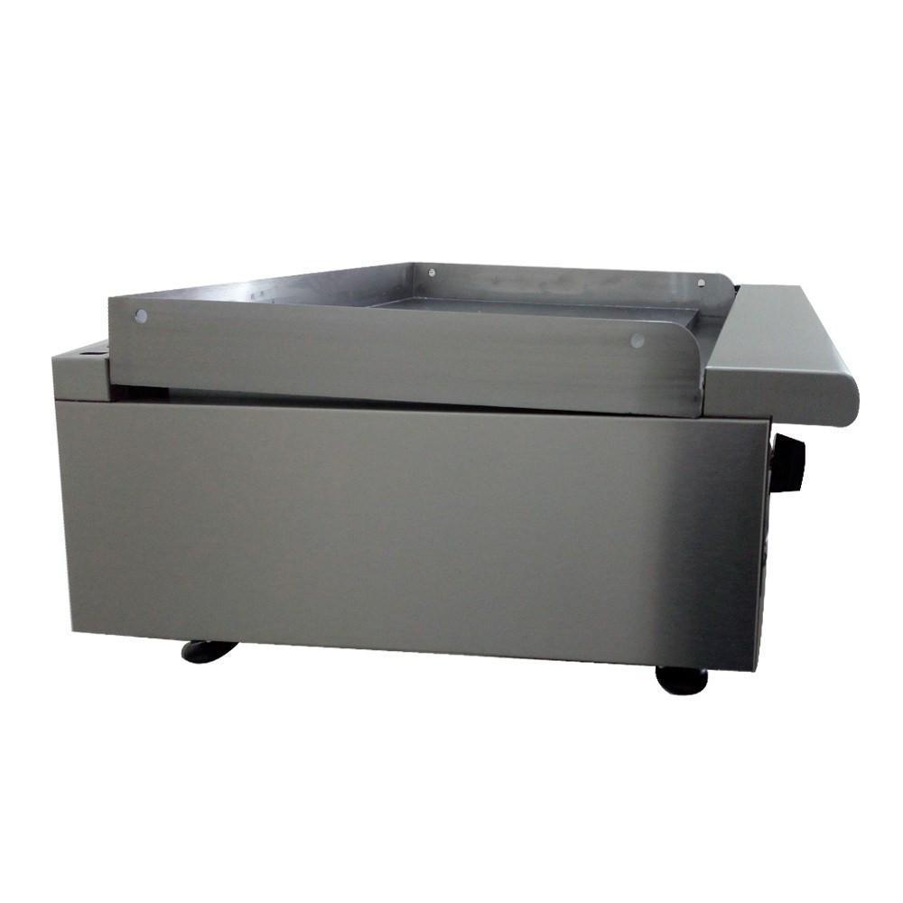 ESTUFA ASBER AEM-G24-B2-36-H | Estufa | 2 Quemadores | Plancha | Charola Anti Derrame | Parrilla | Gas | Acero Inoxidable | Gris | Cafetería Lonchería Bistró Bar | Parrilla Quemadores Plancha Charola Derrame Coccion Cocina Industriasl Fonda Negocios Lonches 36"