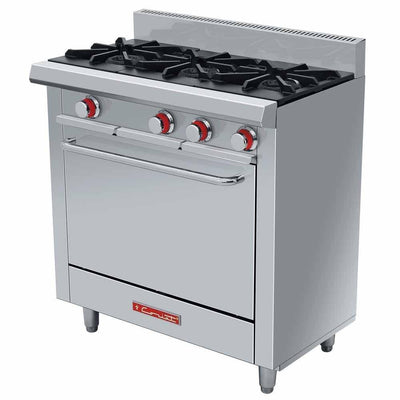 ESTUFA CORIAT EC-3-HG PETIT | Estufa | 3 Quemadores | Horno | Restaurante Cafetería Bar Estufa Parilla Horno Cocción Comida Preparación Quemadores Respaldo Uso Rudo Comedor Charola Petit Hogar.
