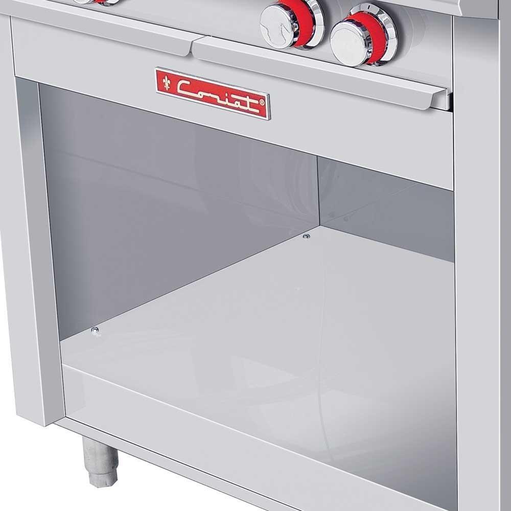 ESTUFA CORIAT EC-4-GA HD DE PISO | Estufa | 4 Quemadores | Gas | Cenaduría Lonchería Fonda Cocinas Fondas Restaurantes Cenadurías Comedores Industriales Preparación de Alimentos Cocción.