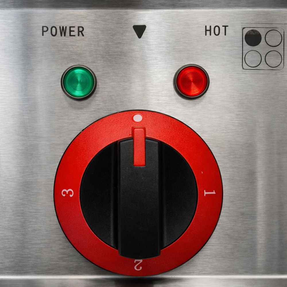 ESTUFA KINGSTAR ESK4E | Estufa Sobremesa | Eléctrica | 4 Quemadores | Restaurante Negocio Cocina Cocinas Fondas Restaurantes Cenadurias Comedores Industriales Preparación de Alimentos Cocción 