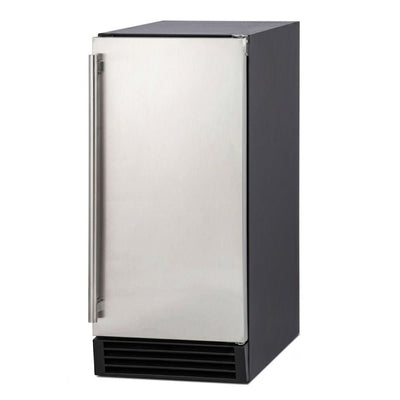 Fábrica de Hielo Mercartor MU15IMG, fabrica de hielo gourmet, en acero inoxidable.