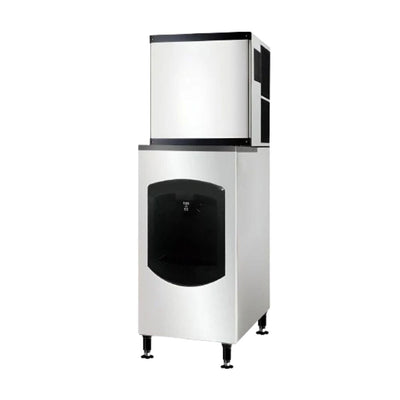 FÁBRICA DE HIELO MIGSA SK-350D | Fábrica de Hielo en Cubo | Producción 160 Kg al dia | Deposito de 60 Kg | Hotel Restaurante Oficina  Refrigerar Congelar Cocina Comedor Cocina Industrial Conservar Fabricar Bar Restaurante Oficina