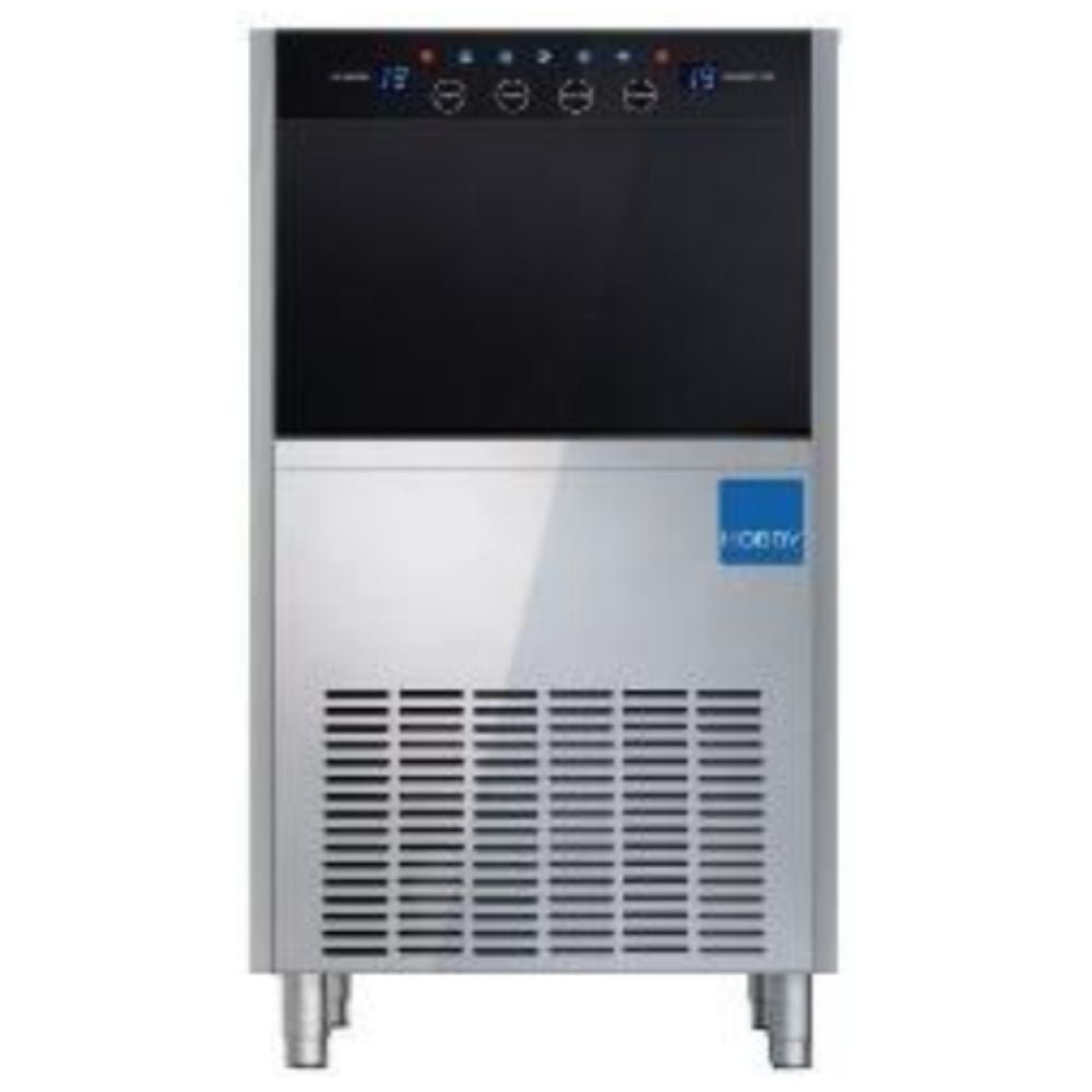 FABRICA DE HIELO MIGSA ZBX-100 | Máquina Fabricadora de Hielo Frappe | Producción 100 kg por Día | Capacidad 30 kg | Restaurante Cafetería Hotel | Restaurante Oficina Refrigerar Congelar Cocina Comedor Cocina Industrial Conservar Fabricar Bar Restaurante Oficina