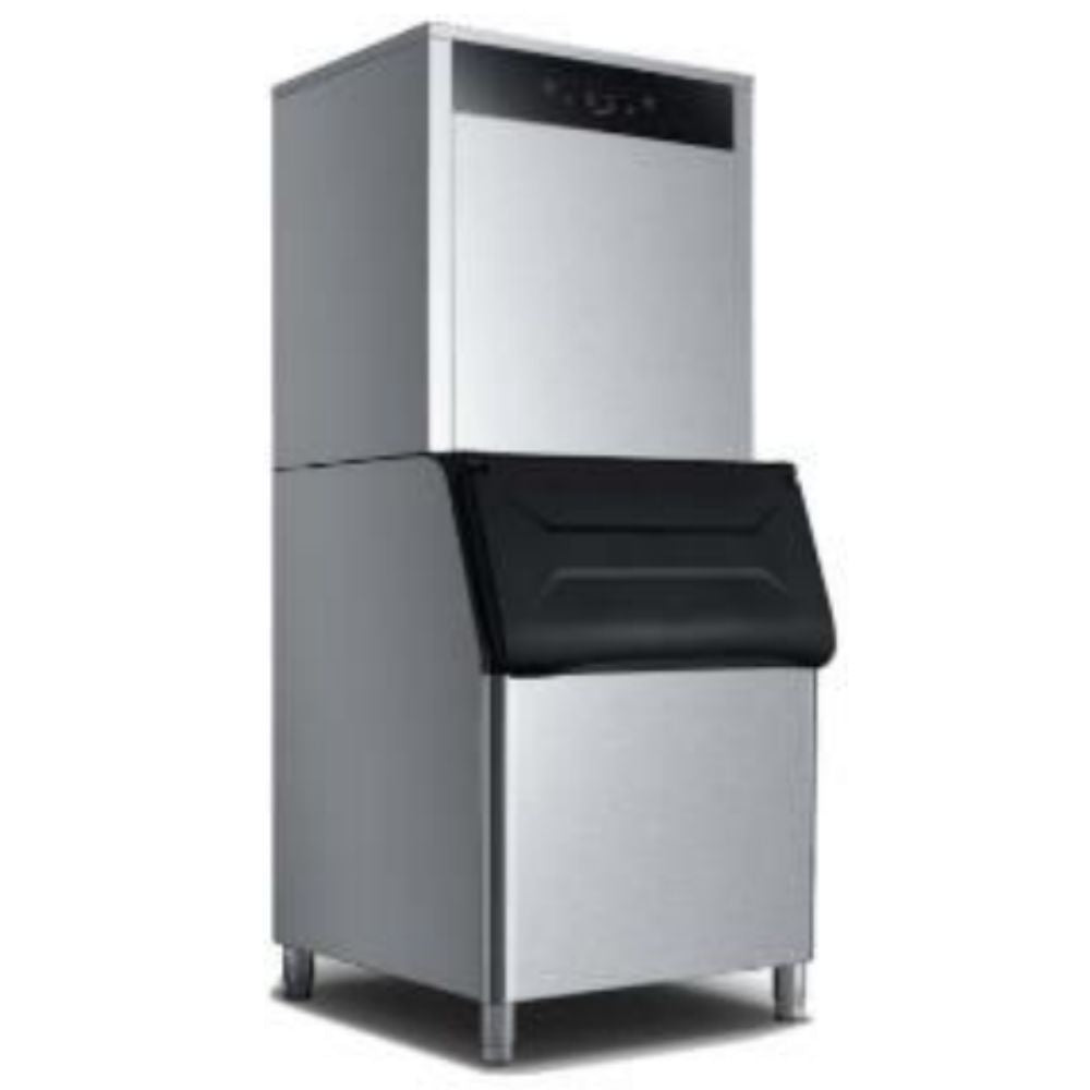 FABRICA DE HIELO MIGSA ZBX-230 | Máquina Fabricadora de Hielo Frappe | Producción 230 kg por Día |  Capacidad 105 kg | Restaurante Cafetería Hotel | Restaurante Oficina Refrigerar Congelar Cocina Comedor Cocina Industrial Conservar Fabricar Bar Restaurante Oficina