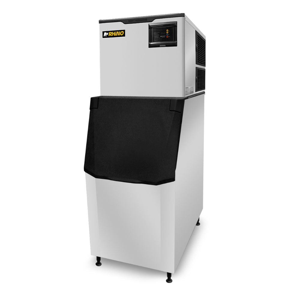 Fábrica de Hielo Rhino FAHIEL-160, en acero inoxidable.