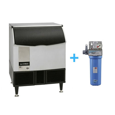 Fábrica de Hielo Ice-o-matic ICEU300FA, máquina de hielo en cubo.