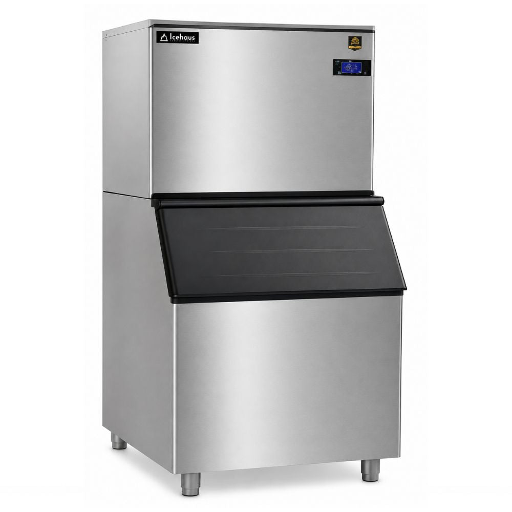 Fábrica de Hielo Icehaus MH-400-MD, máquina de hielo.