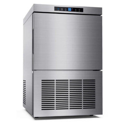 FABRICA DE HIELO MIGSA HB-60 | Máquina Fabricadora de Hielo en Cubos | Producción 60 Kg por Día | Capacidad de 25 Kg | Restaurante Oficina Refrigerar Congelar Cocina Comedor Cocina Industrial Conservar Fabricar Bar Restaurante Oficina 