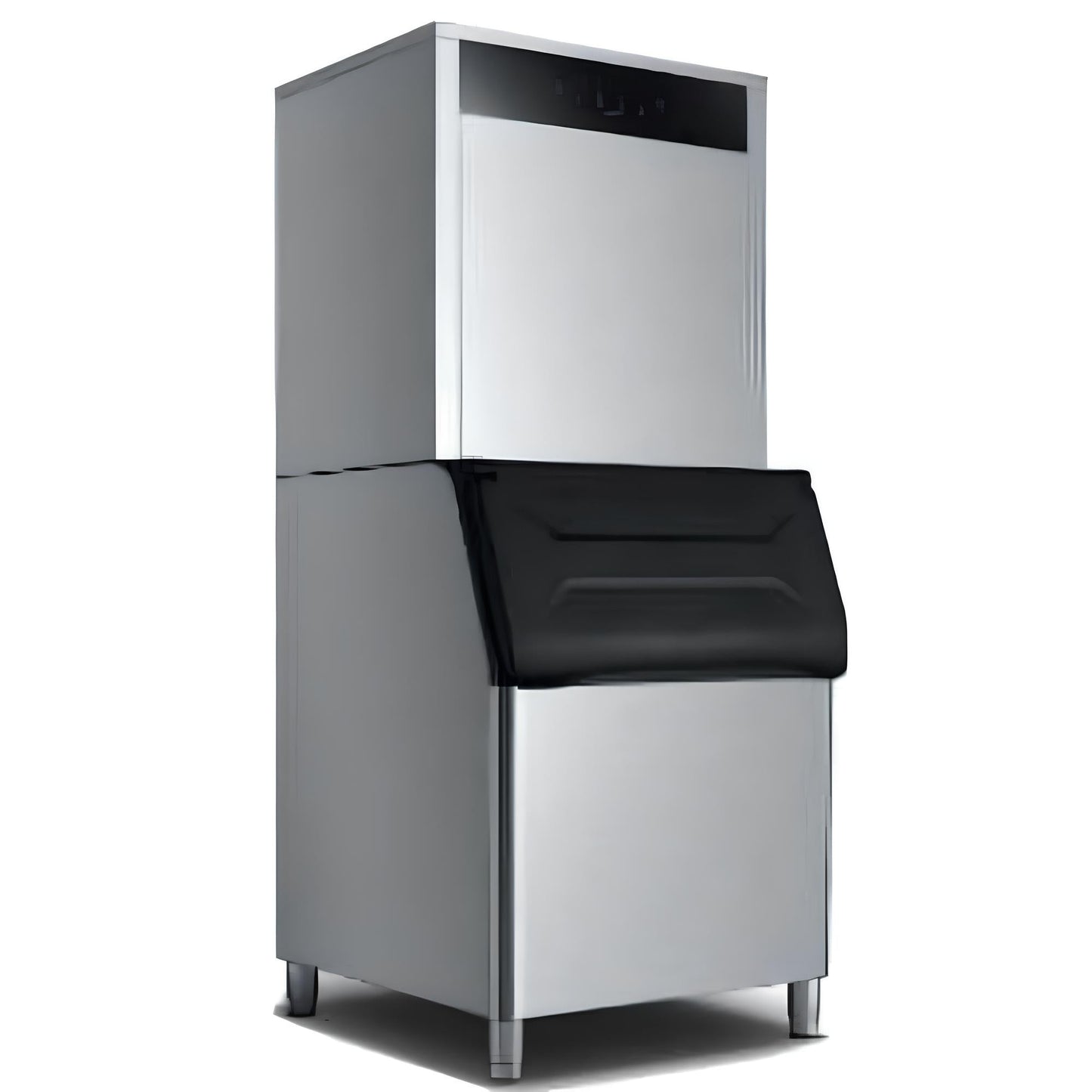 FABRICA DE HIELO MIGSA ZBX-160 | Máquina Fabricadora de Hielo Frappe | Producción 160 kg por Día |  Capacidad 105 kg | Restaurante Cafetería Hotel | Restaurante Oficina Refrigerar Congelar Cocina Comedor Cocina Industrial Conservar Fabricar Bar Restaurante Oficina