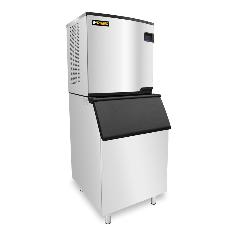 FÁBRICA DE HIELO RHINO FAHIEL-450 | Fábrica de Hielo en Cubo | Producción 450 kg Diarios | Almacenamiento 250 kg | Restaurante Bar Hotel