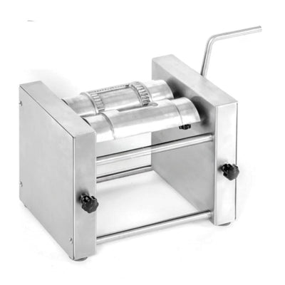 Formadora Migsa DEM-B1, manual, en acero inoxidable.