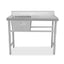 FREGADERO RHINO FREGA-1T | Fregadero | 1 Tarja | Frente 110 cm | Cocina Bar Restaurante
