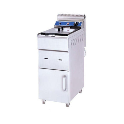 FREIDORA MIGSA HGF-181C | Freidora | Gas | 18 Litros | Pollo Frito Nuggets Papas a la Francesa Restaurante Hotel Pollo Papas Pescado Tacos Churros Quesadillas Empanadas Alitas Costillas Camarones Nuggets Calamares Spring Rolls Donas Jalapeños Poppers Tofu Mozzarella Sticks Onion Rings Mini Hot Dogs Tempura Lumpia Falafel Twinkies Oreos Pickles Fritos Plátanos Fritos Chicharrones