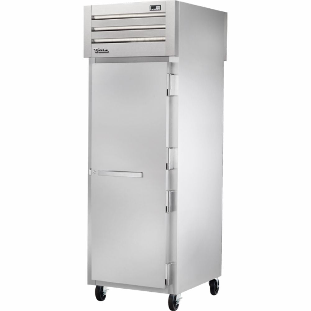 Gabinete Caliente True STG1HPT-1S-1S, gabinete con calefacción vertical, en acero inoxidable.