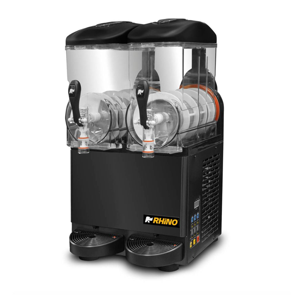 Granizadora Rhino MAGRA-2T, máquina granizadora, en acero inoxidable.