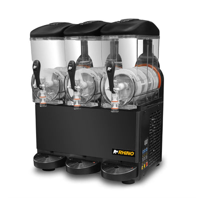 Granizadora Rhino MAGRA-3T, máquina granizadora, en acero inoxidable.