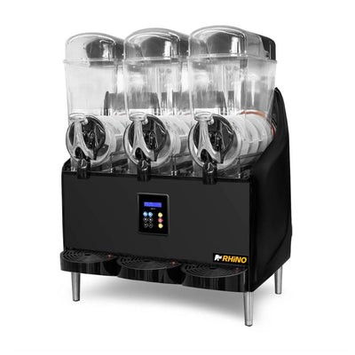 Granizadora Rhino MAGRA-3TX, máquina granizadora premium, en acero inoxidable.