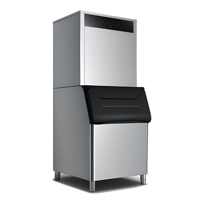 Fabrica de Hielo Migsa HB-350F, 350 kilos, en acero inoxidable.