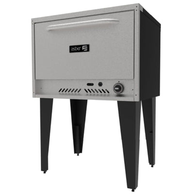 HORNO ASBER AEO-36 | Horno Pizzero Estático | 1 Parrilla |  Paneles porta-mandos | Gas | Acero Inoxidable | Pizzería Restaurante Hotel | Negocio Cocción Cocina Puesto de Comida Comedor Industrial Comedor Cocina Industrial Negocio Alimentos