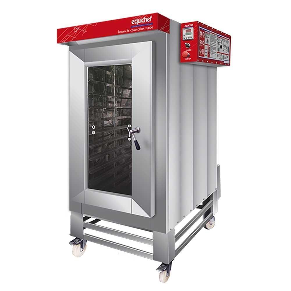 HORNO EQUICHEF HTE12D | Horno Convección Vapor | Gas | Acero Inoxidable | Panificación Gastronomía Vegetales | Bistrós Cocinas Industriales Hoteles Restaurantes  Pizzerías Gas Restaurante Cafetería Negocio Pastelería Pizzería Repostería Cocina Cocción Alimentos Galletas Comida