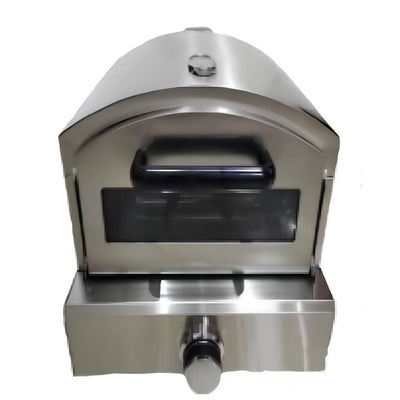MIGSA HPC30SI | Horno | Pizzería Comedor Restaurante | Pizzero | Control de Temperatura Termómetro Indicador | Gas | Acero Inoxidable | Pizza Calzone Restaurante Italiano Masa Cafetería Restaurante Comedor Cocina Industrial Comedor Restaurante Negocio Profesional Gourmet