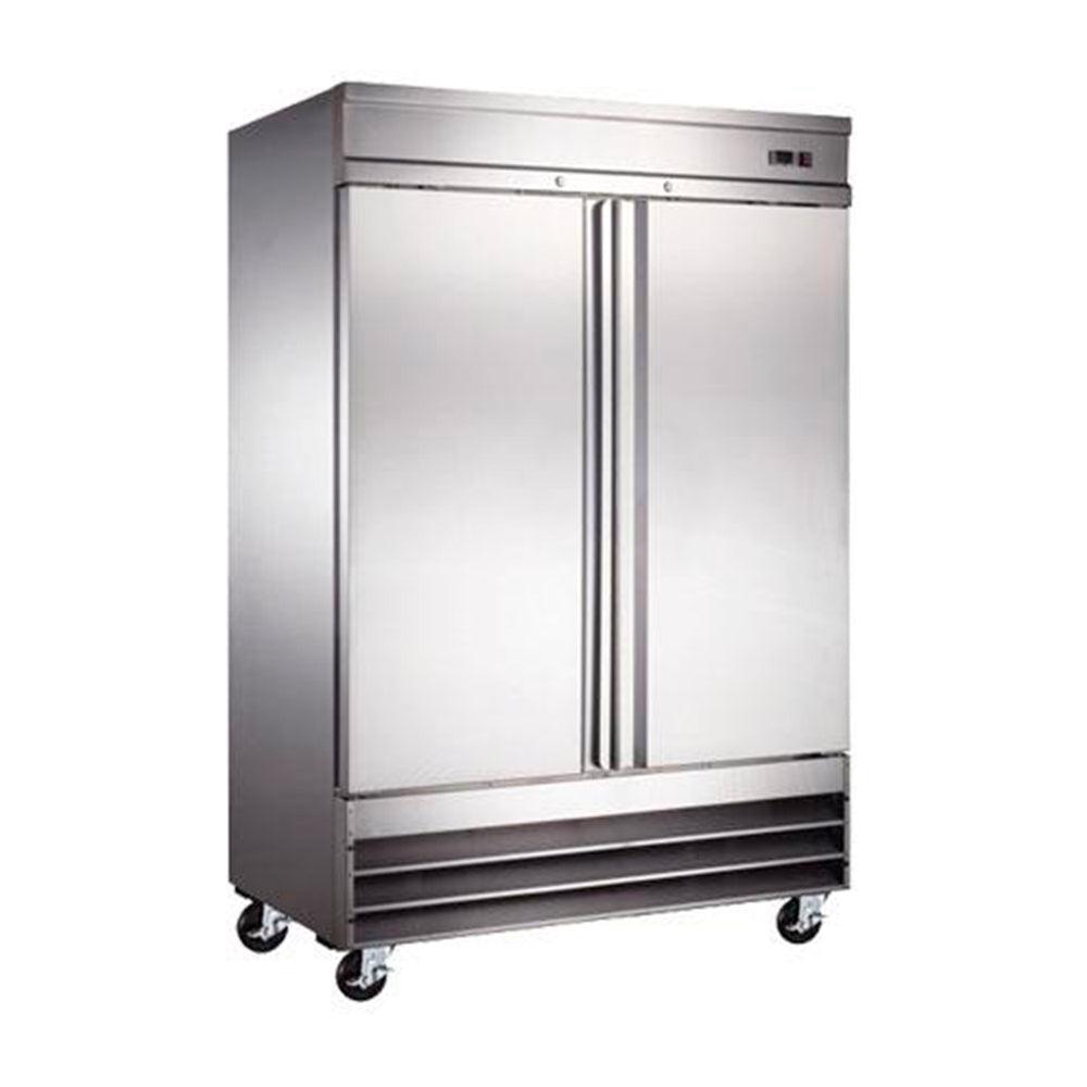 Icehaus CV-2PS-SS-01 Congelador Vertical 2 Puertas Solida 47 Pies - 1321 Litros - Congeladores - Icehaus - KitchenMax Store