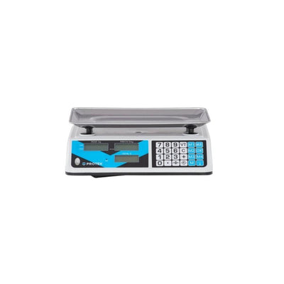 Imbera Protek BPK-40P Bascula Comercial Electronica Pantalla LCD 40 kg - Basculas - Imbera - KitchenMax Store