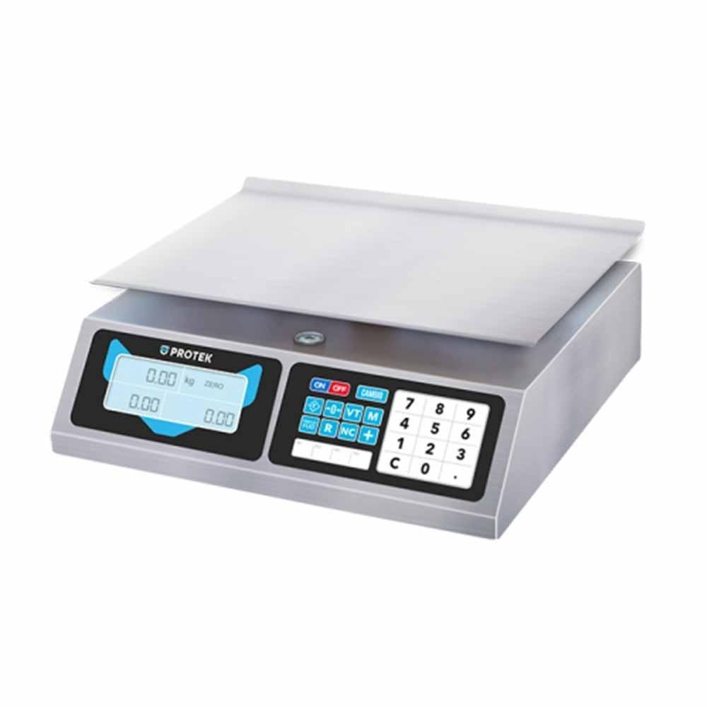 Báscula Multifuncional Protek 1020546 0BPK-40 BPK-40, en acero inoxidable.