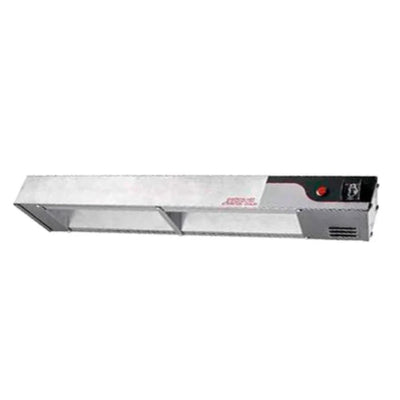 MIGSA ISW-03-B | Lampara | Resaltar Platos Secado de Alimentos | Reflectora de Calor | con Termostato | Acero Inoxidable | Restaurante Cocina Industrial Cafetería Hotel Bar Descongelar Mantener Alimentos Calientes Servicio de Catering