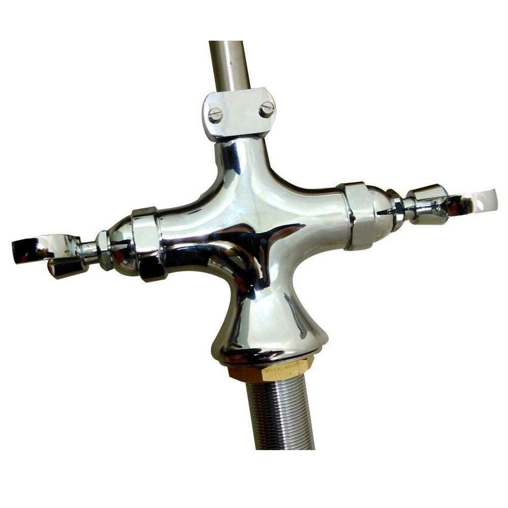 LLAVE ASBER 98001-1 | Llave De Prelavado | Grifo | Tipo Ducha | Acero Inoxidable | Gris | Acabado Cromo | Lavado Trastes Platos | Grifo Tipo Ducha | Acero Inoxidable | Negocio Cocina Restaurante