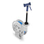 Manguera con Carrete Rhino MAPCA-10X, longitud 10 m, en acero inoxidable.