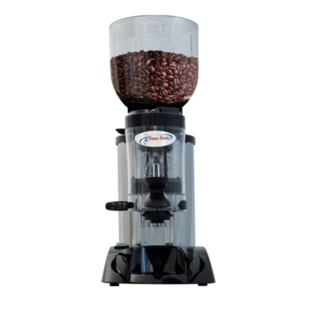 MOLINO SAN SON MARFILL | Molino | Tolva 2 kg | Muelas Acero Templado | Acero Inoxidable | Cafetería Restaurante Hotel Negocio Café Granos de Café Profesional Expresso Cappuccino Triturar Ergonómica
