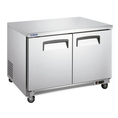 Mesa Fría Migsa UC-48F-2, 340 litros, en acero inoxidable.