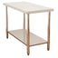 MESA MINDEJAL MLM1443458475 | Mesa Isla |  Frente 146 cm | Acero Inoxidable | Restaurante Cafetería Bar Superficie Amplia Ergonómica Resistente Multifuncional Ajustable Duradera Espacio de Almacenamiento Modular Compacta Estable Fácil de Limpiar Diseño Industrial Personalizable Versátil Antideslizante