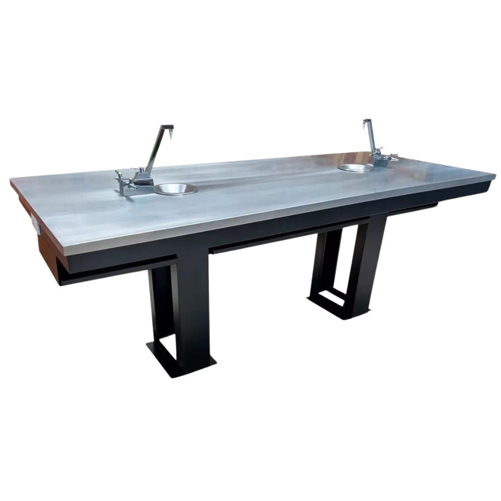 MESA KITCHENMAX STORE MLM1609673974 | Mesa Central de Laboratorio | Frente 240 cm | Laboratorio