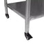 MESA MINDEJAL MLM1632677814 | Mesa con Rodajas | Frente 110 cm | Acero Inoxidable | Cocina Industrial Restaurante Bar Superficie Resistente Fácil Limpieza Durabilidad Higiénica Anticorrosiva Uso Intensivo Multiusos Estabilidad Preparación De Alimentos Resistente Al Calor