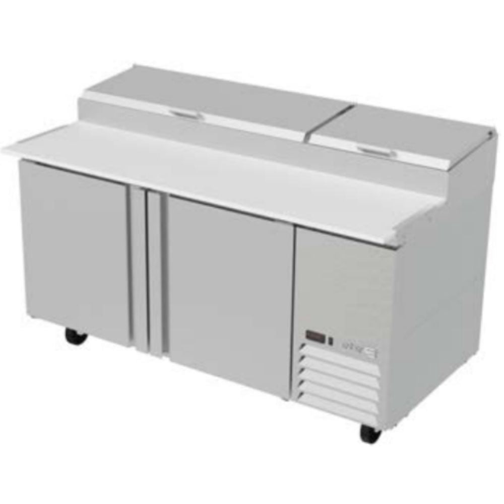 Lamesa Hc MESA ASBER APTP-67 HC | Mesa Refrigerada | 20.8 Pies Cúbicos | 2 ...