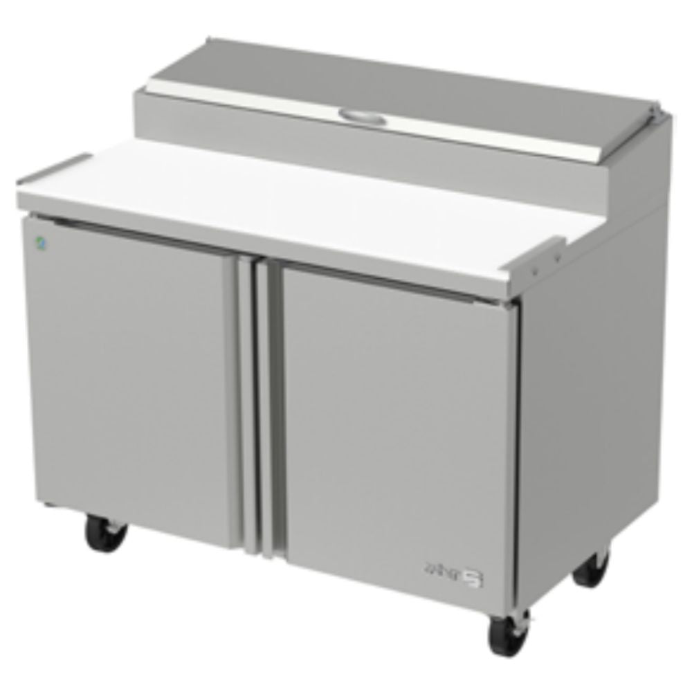 Lamesa Hc MESA REFRIGERADA ASBER APTP-48 HC | Mesa Refrigerada | 2 Puertas | 2 ...