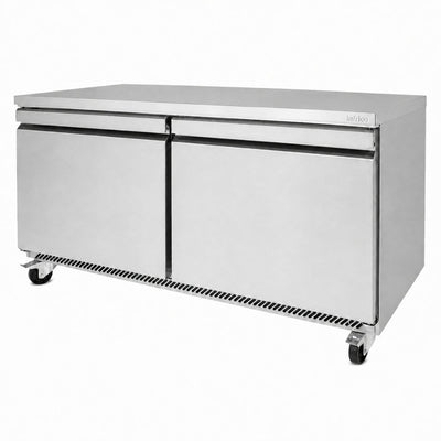 Mesa Undercounter Infrico UC48FA, congelación, en acero inoxidable.