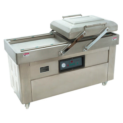 EMPACADORA AL VACÍO MIGSA DZQ-5002SA | Empacadora al Vacío Barra Selladora 50 x 1 cm | Acero Inoxidable | Aves Liquidos 