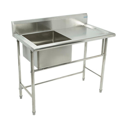 Migsa Bn-S09 Fregadero Sencillo Tarja Loza Restaurante Cocina Bar Hotel Lavatrastes Lavaloza Mobiliario Escurreplatos Lavar.  KitchenMax.Store. Envíos seguros a todo México. Cotiza hoy mismo.
