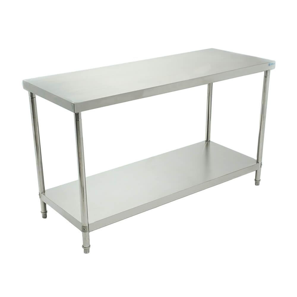 Migsa Bn-w03/150 Mesa Trabajo Isla Acero Inoxidable Restaurante Cafeteria Panaderia Pasteleria Cocina Industrial.  KitchenMax.Store. Envíos seguros a todo México. Cotiza hoy mismo.