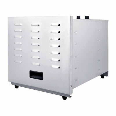 Deshidratador de Alimentos Migsa FD-1, 10 rejillas, en acero inoxidable.