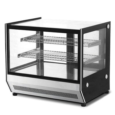 Migsa Gn-900Rt Vitrina Exhibidora Cristal Recto. 90 cm - 140 Lt / 4.94 pies - 110 V - Vitrinas Refrigeradas - Migsa - KitchenMax Store