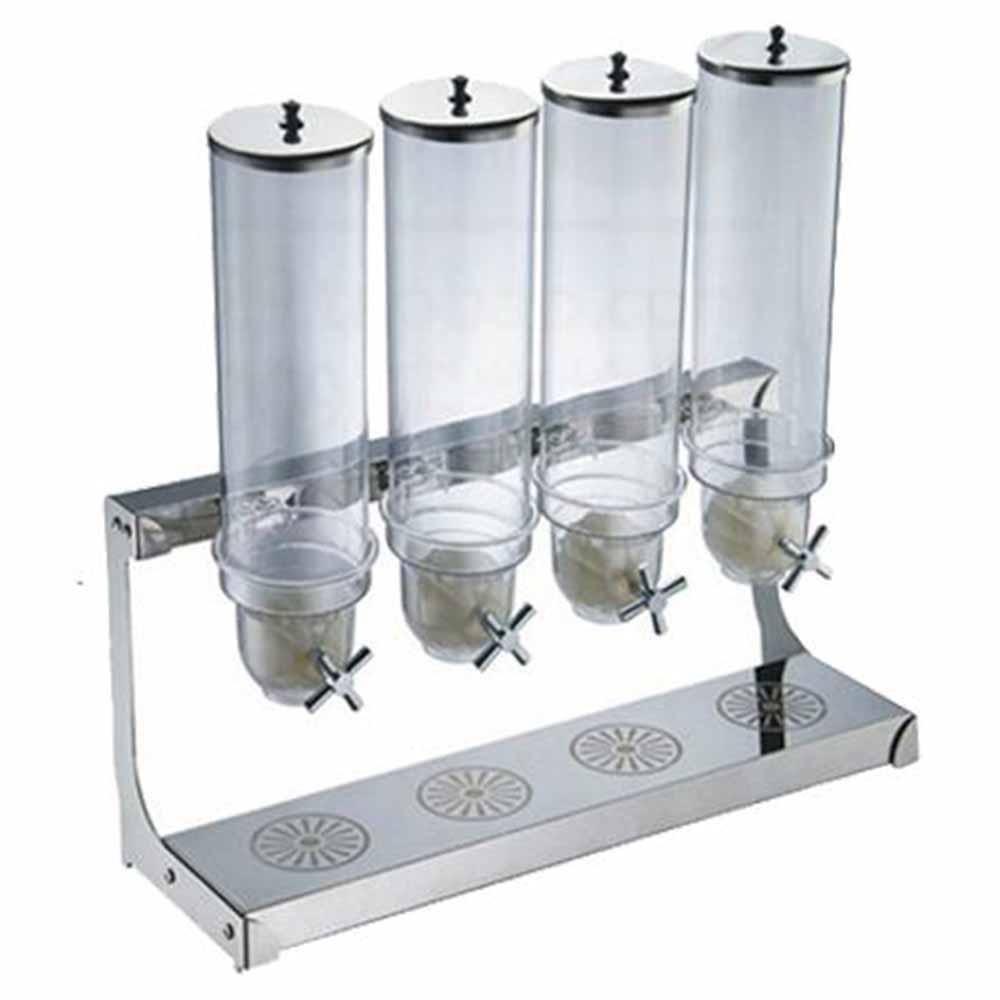 Migsa Mp-4 Despachador Cereales 4 Cilindros Cereales Semillera Dieta Saludable Despensa Organizar Restaurante Buffet.  KitchenMax.Store. Envíos seguros a todo México. Cotiza hoy mismo.