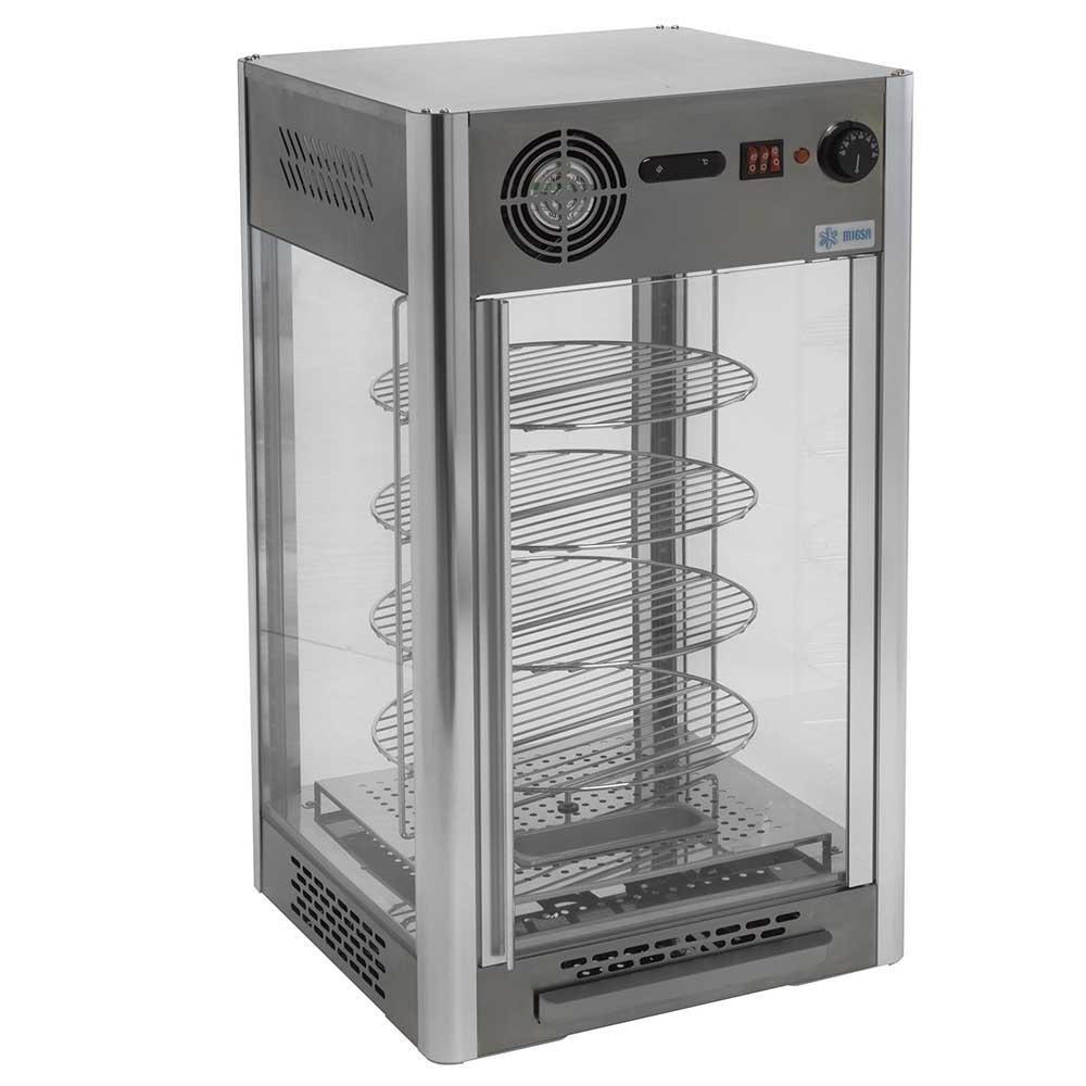 Migsa Rtr-108L Exhibidor Calentador De Pizza. 47 cm. 108 Lt/3.81 pies - 110 V - Vitrinas Calientes - Migsa - KitchenMax Store
