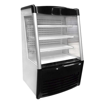 Migsa Rts-390L Vitrina Exhibidora Mural De Autoservicio Cortina De Aire. 92 cm. 390 Lt / 13.77 pies - 110 V - Vitrinas Refrigeradas - Migsa - KitchenMax Store