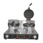 Migsa Uwbx-2 Wafflera Belga Giratoria Doble Eléctrica Acero Inoxidable 120 V - Wafleras - Migsa - KitchenMax Store